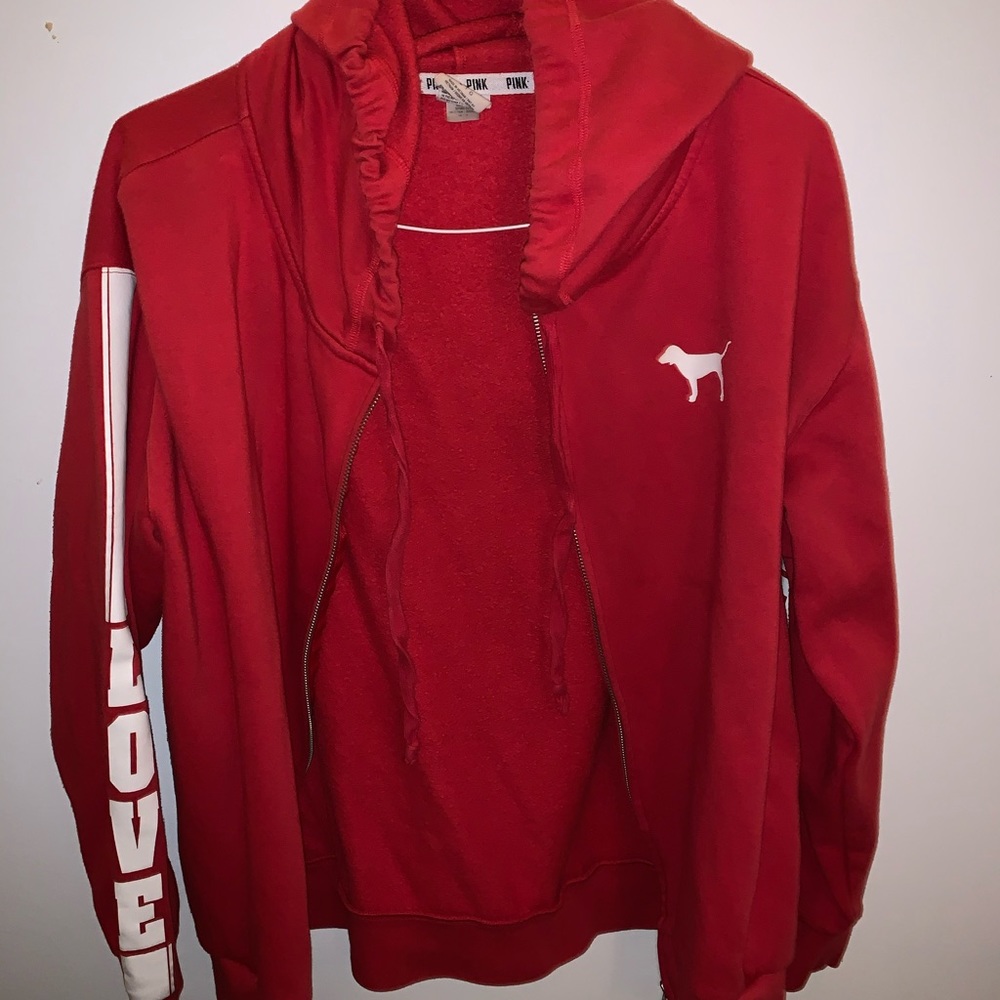 PINK Zip-Up Hoodie